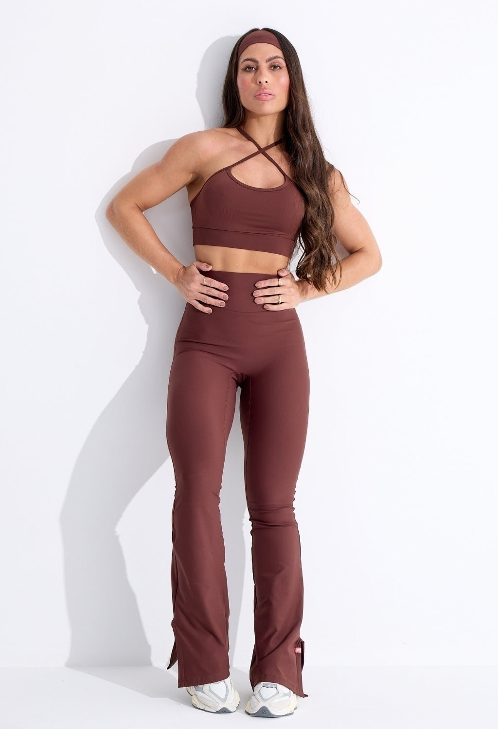 LEGGING ACTIVE FLARE ESPRESSO