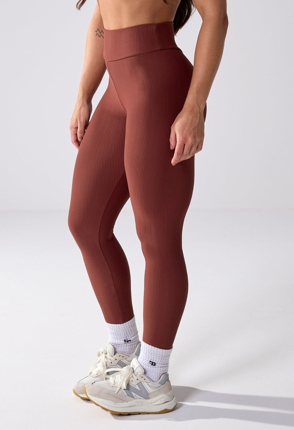 LEGGING CANELADA BROWN