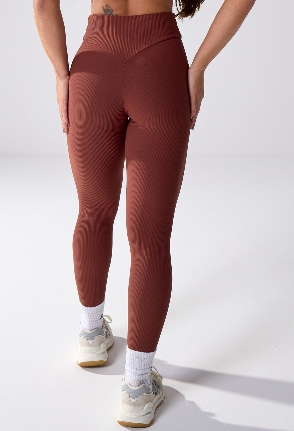 LEGGING CANELADA BROWN