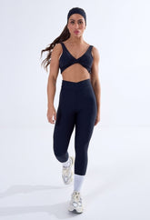 CONJUNTO LEGGING CROSS OVER + TOP SOFT ACTIVE PRETO