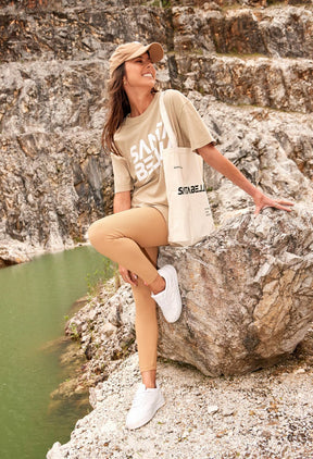CAMISETA OVERSIZED SANTABELLA NUDE